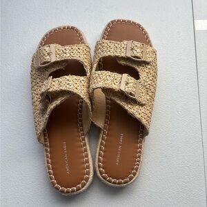 American Eagle Outfitters Tan Woven‎ Sandals